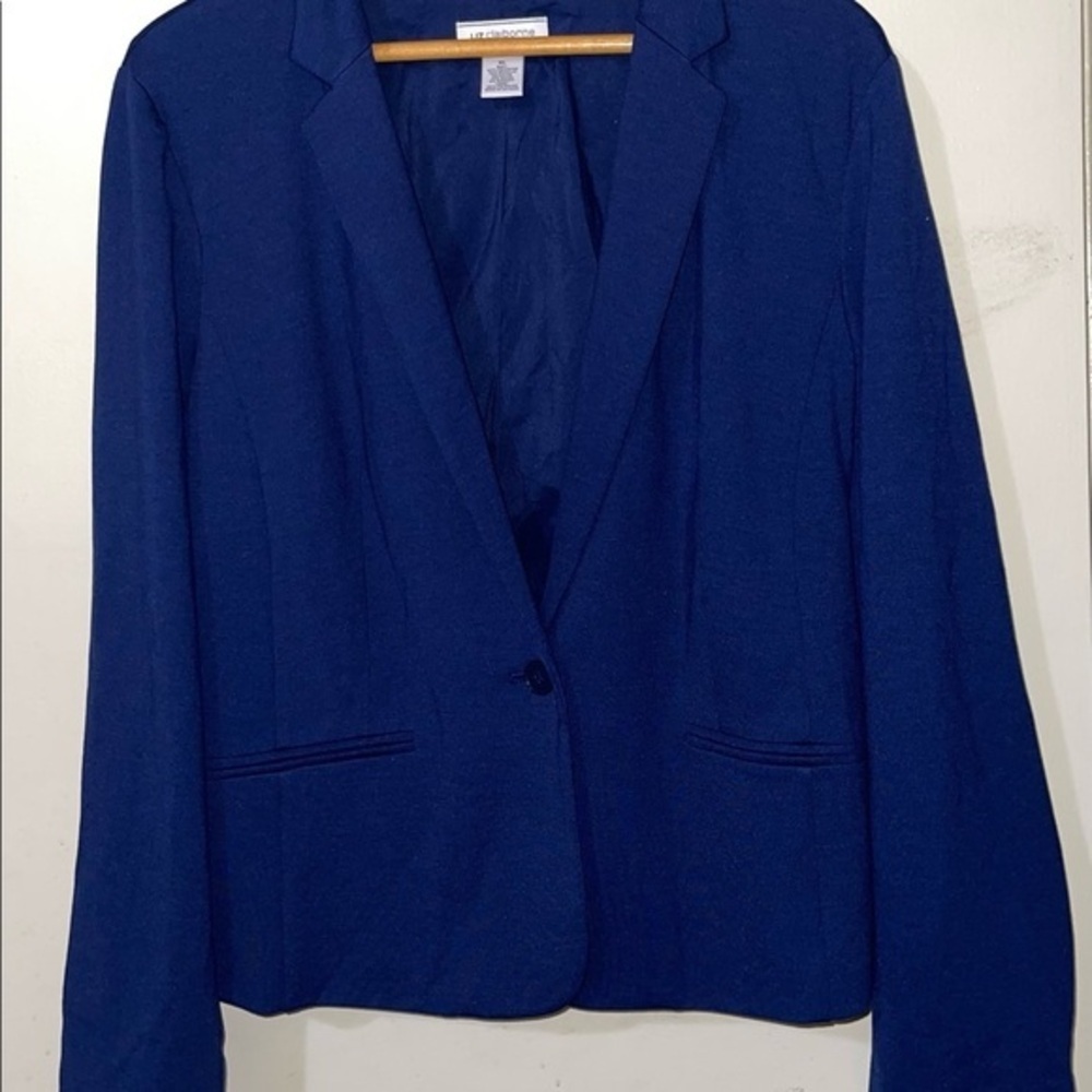 Liz Claiborne Royal Blue Blazer